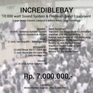 Rental Sound System dan Alat Band Murah
