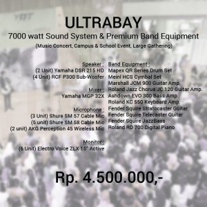 Rental Sound System dan Alat Band Murah